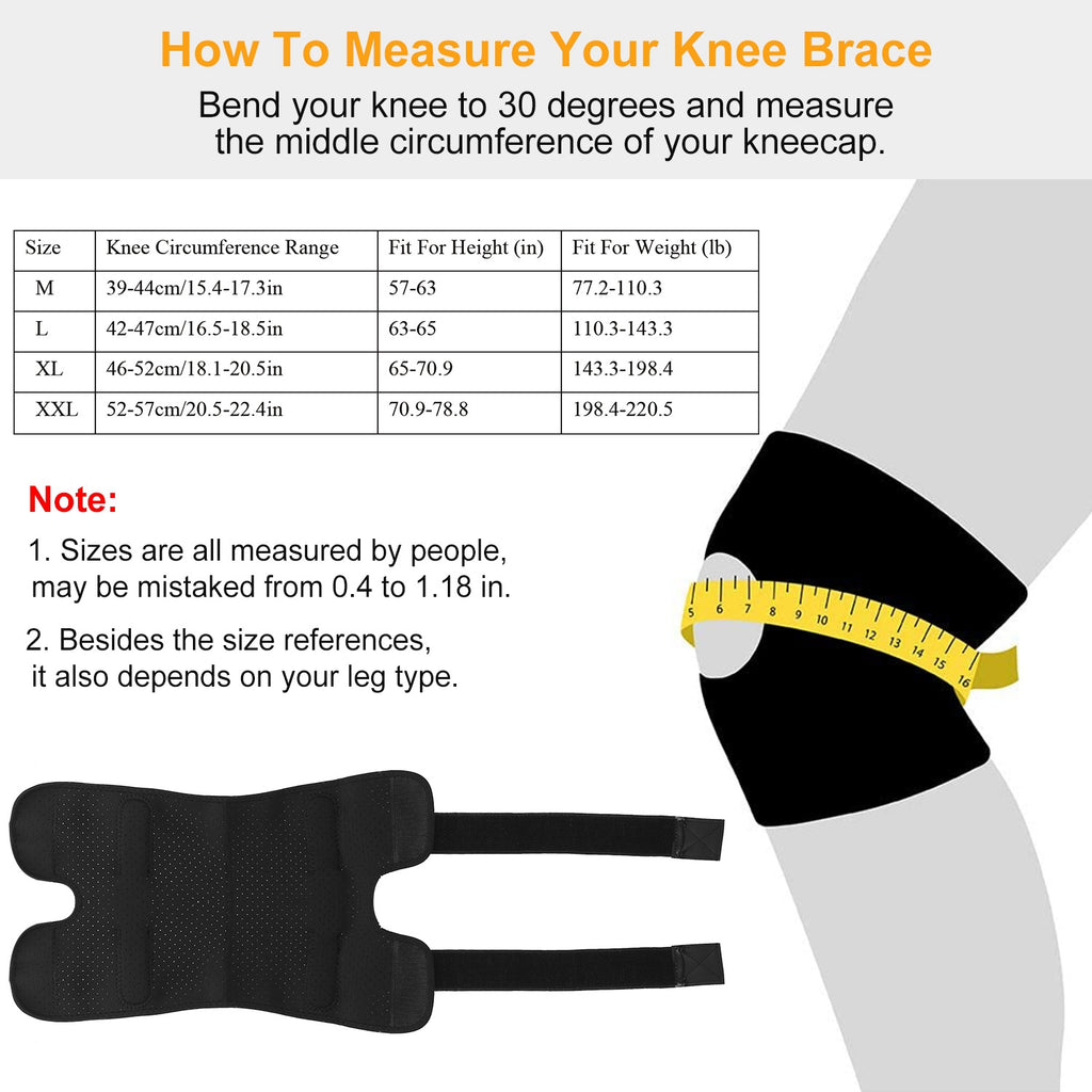 Adjustable Knee Brace Support - Pain Relief, Stability & Injury Recovery
