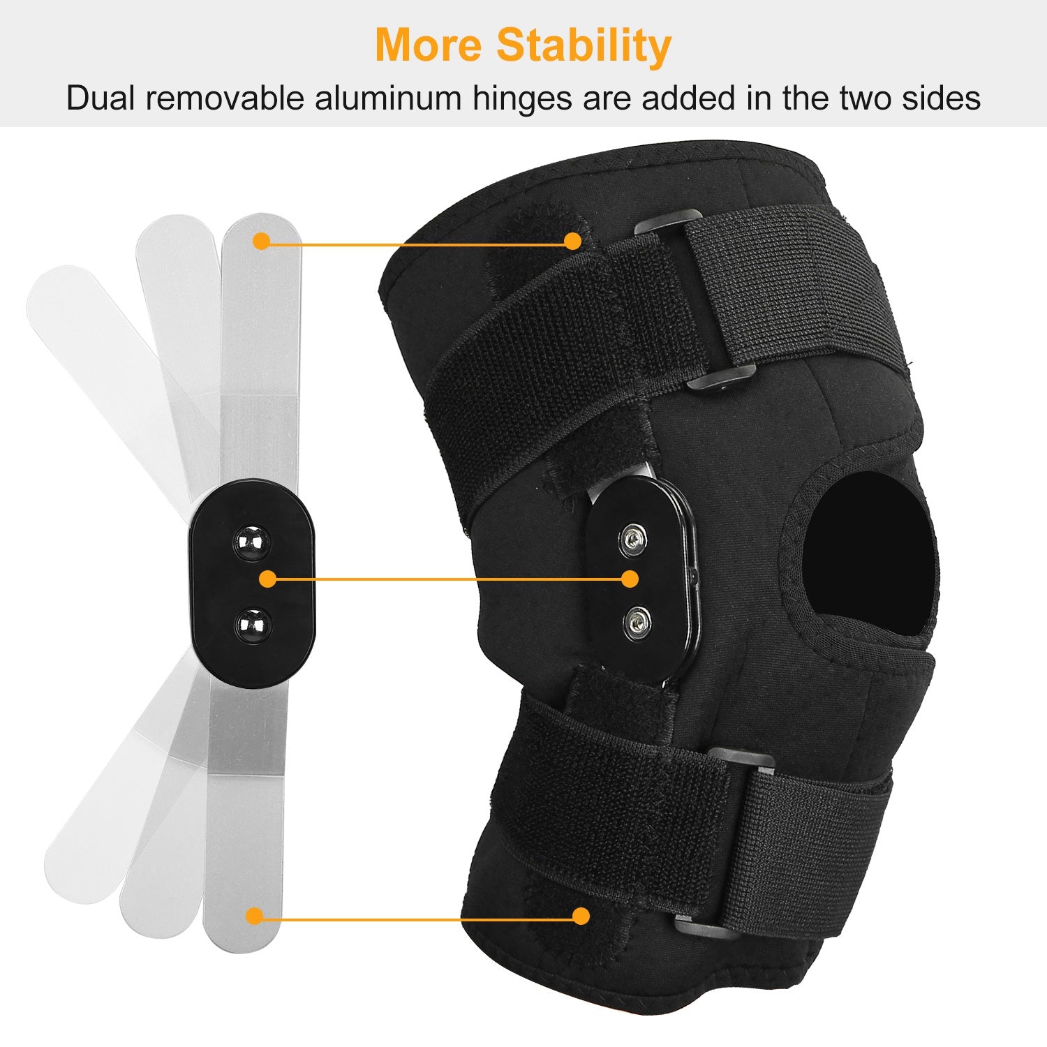 Adjustable Knee Brace Support - Pain Relief, Stability & Injury Recovery