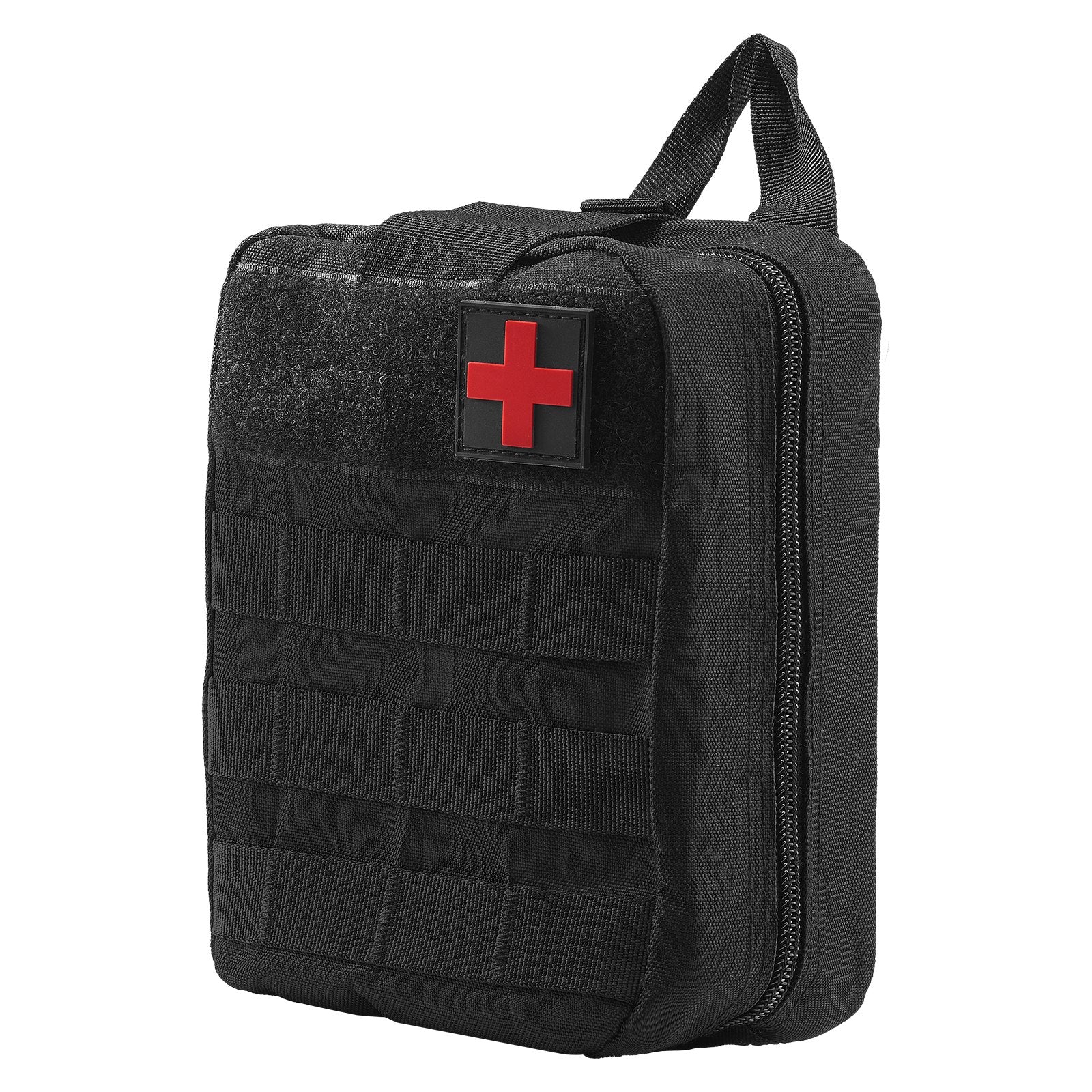 USM Emergency First Aid Kit - 250 Piece Medical Trauma Bag for Home, Car & Outdoor Survival